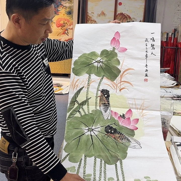国画手绘画作品欣赏
