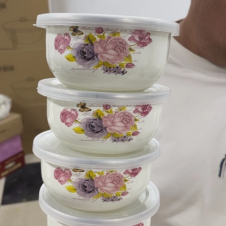 搪瓷10公分珐琅搪瓷冰碗发2个