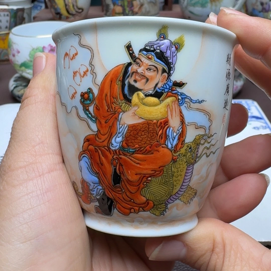 景德镇手工手绘展示