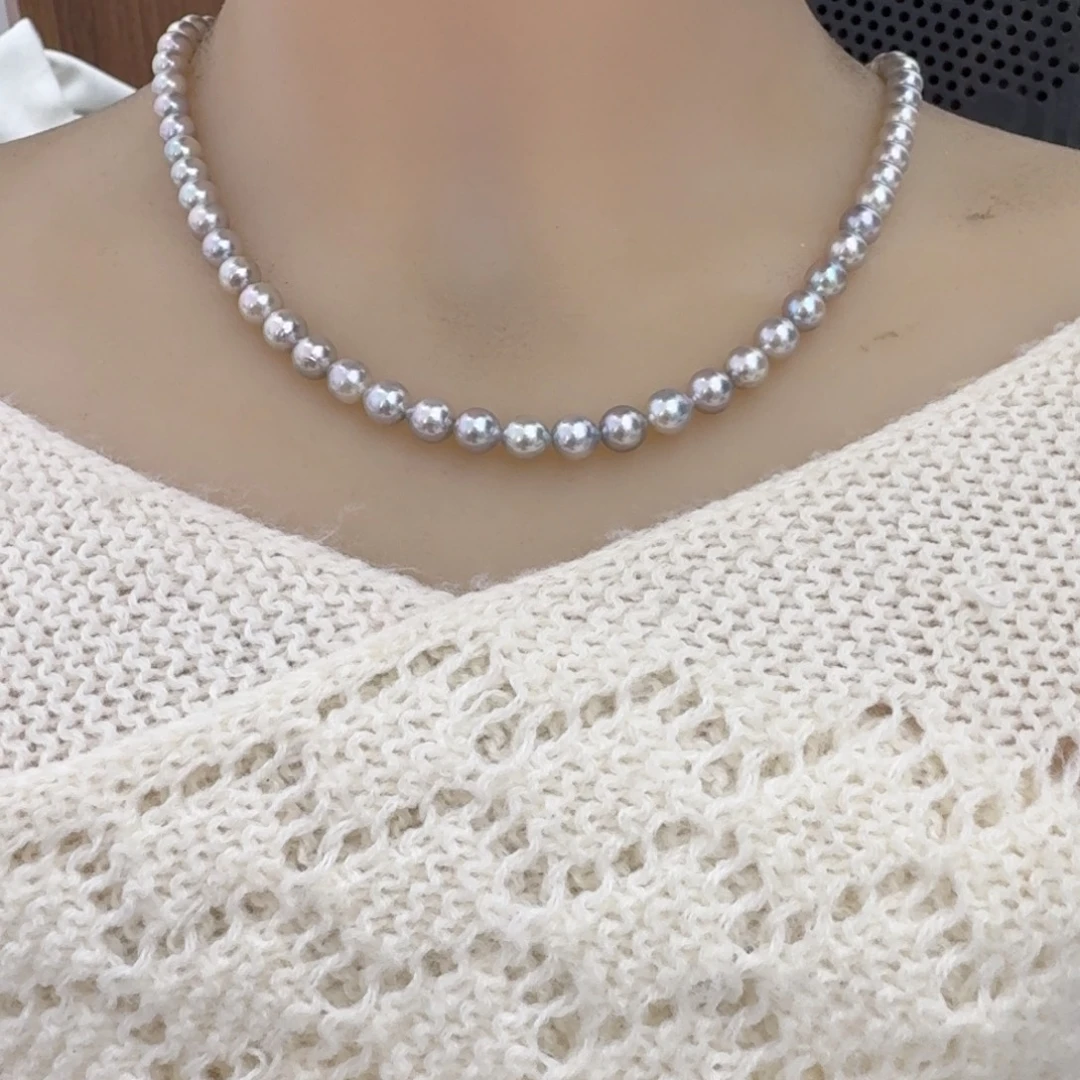 未镶嵌海水珍珠颈饰