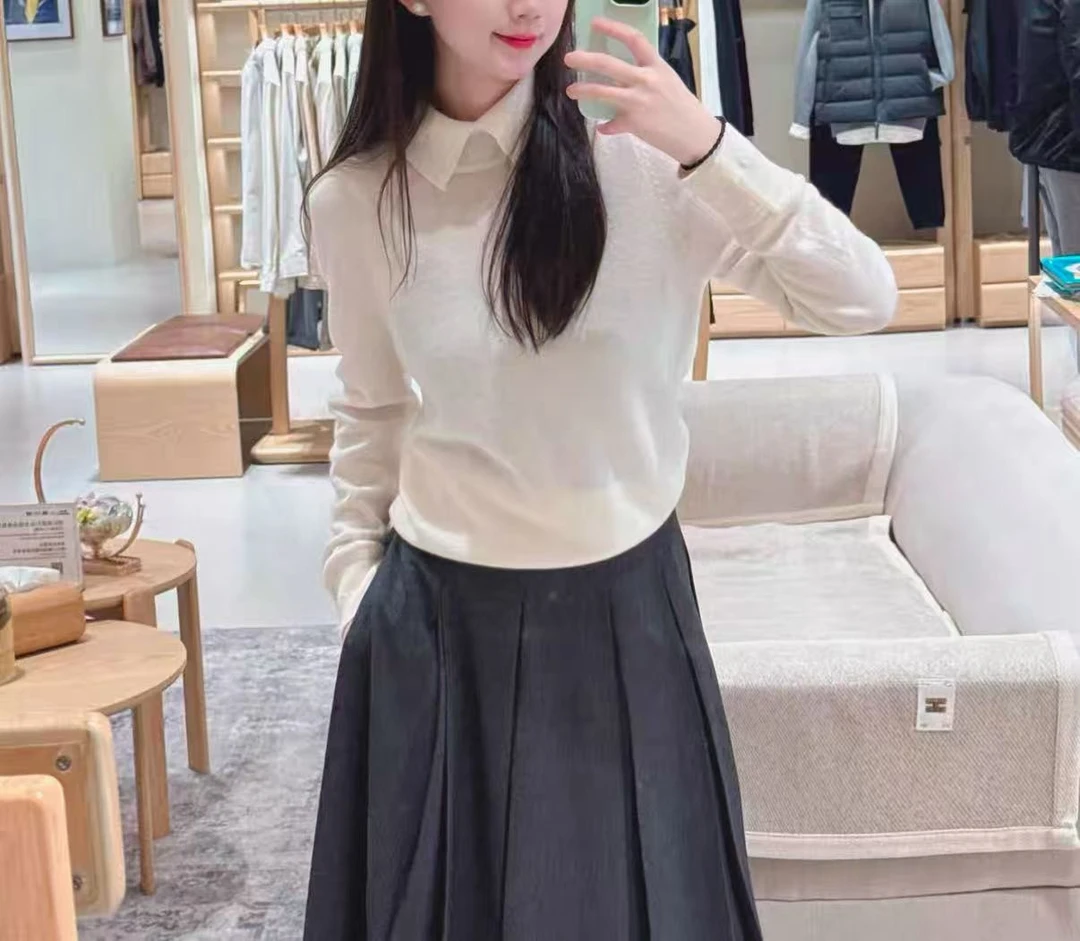 【思雅552新款百搭针织毛衣