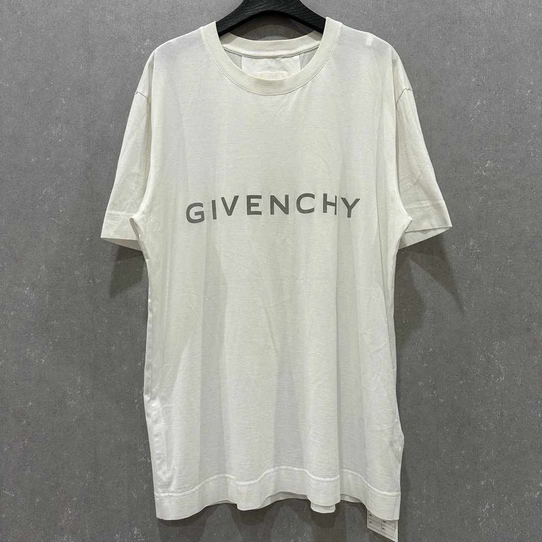 99新 Givenchy/纪梵希 3m反光logo短袖L码/004987