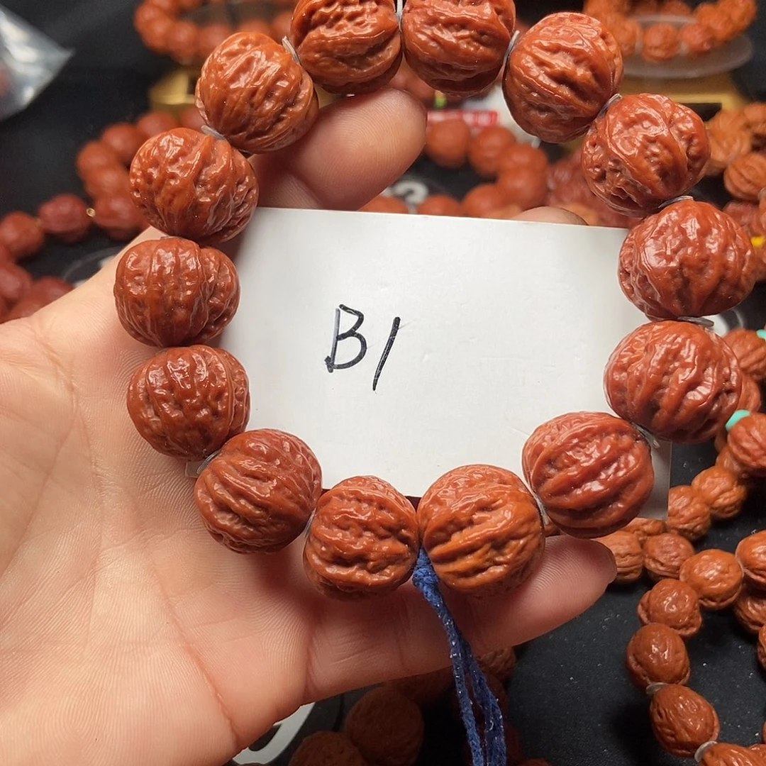 文玩核桃手串西瓜纹23