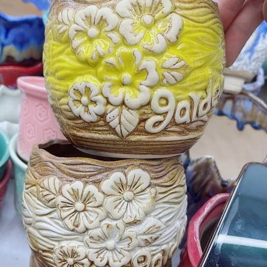 多肉绿植陶瓷花盆