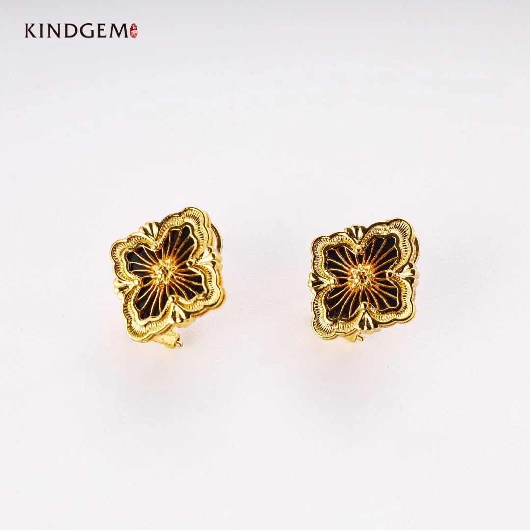 铜合金合成锆石耳饰 BW43XMIC-25888个性时尚风百搭长款流苏耳环