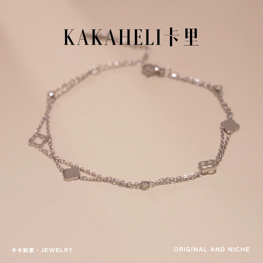 铜合金脚链 故人西辞黄鹤楼艺术脚链 A1507