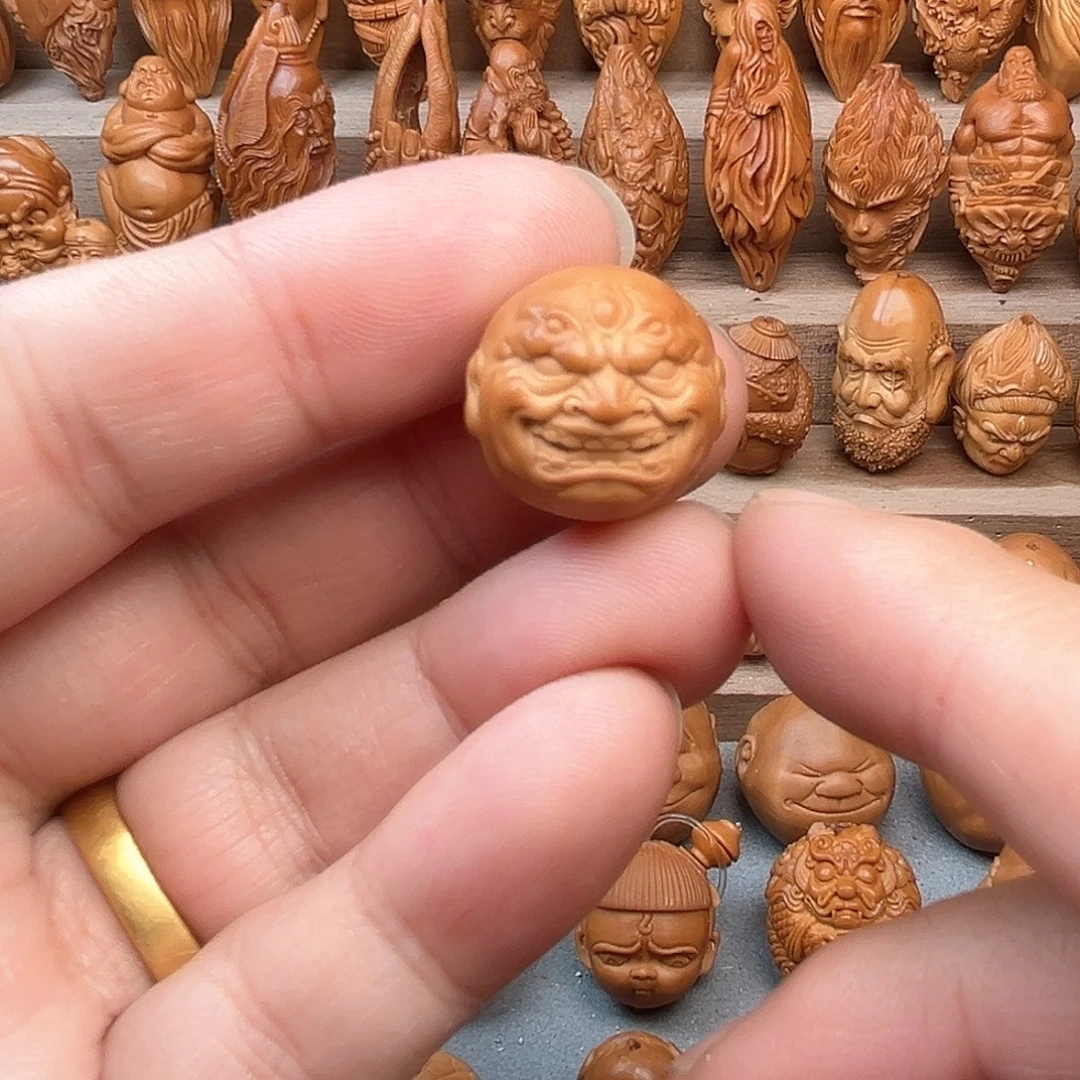 猴头核桃吊坠20尺寸恶僧