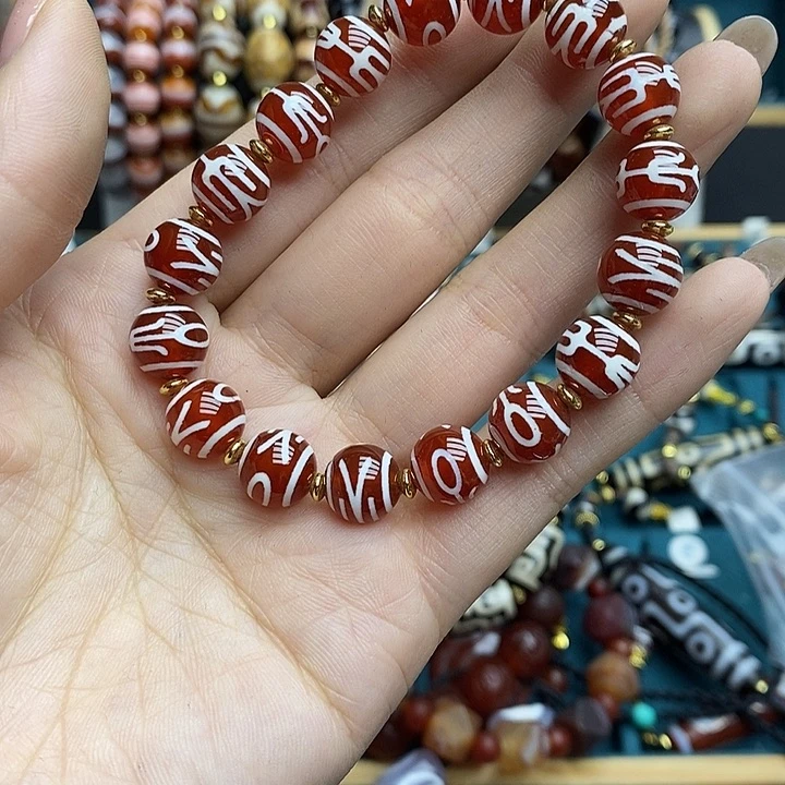 玛瑙/玉髓合金颈饰