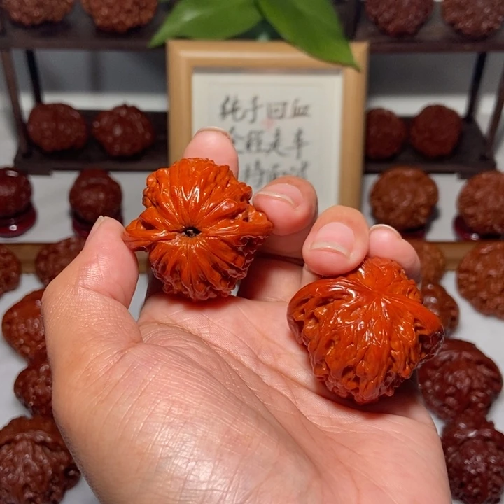 7***8文玩核桃吊坠磨盘