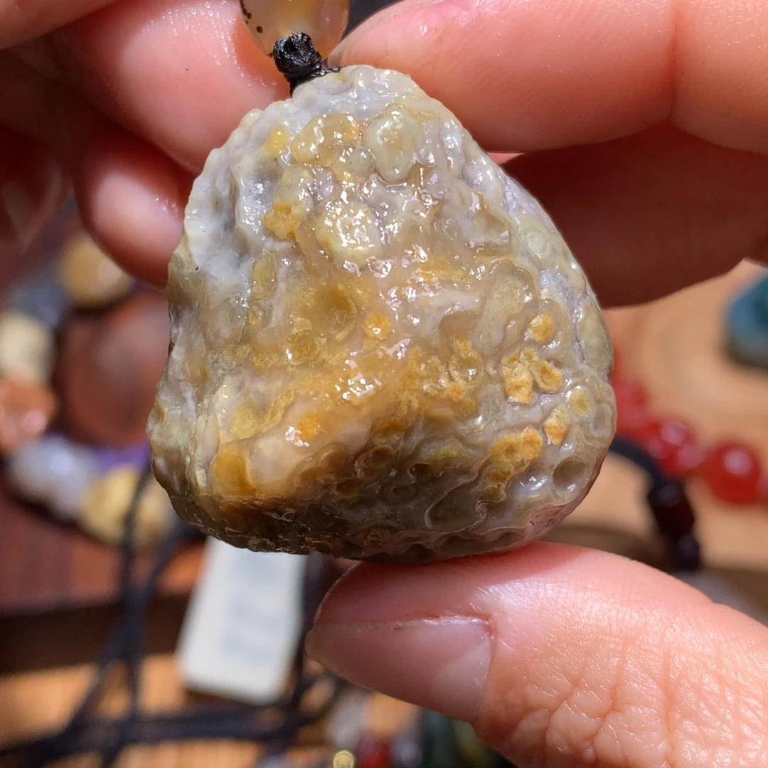 未镶嵌玛瑙/玉髓珠宝半成品