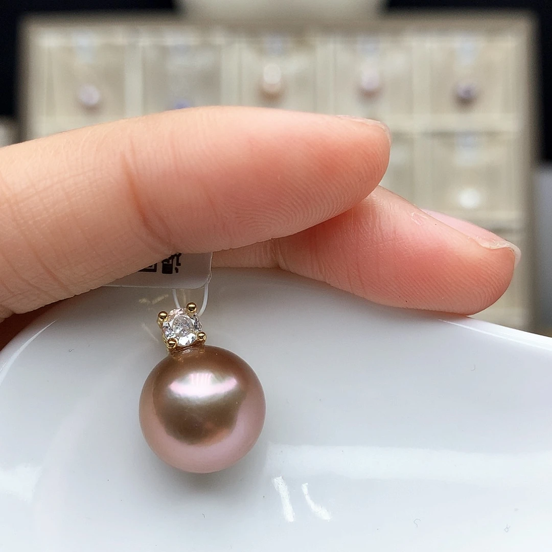 淡水珍珠合金颈饰