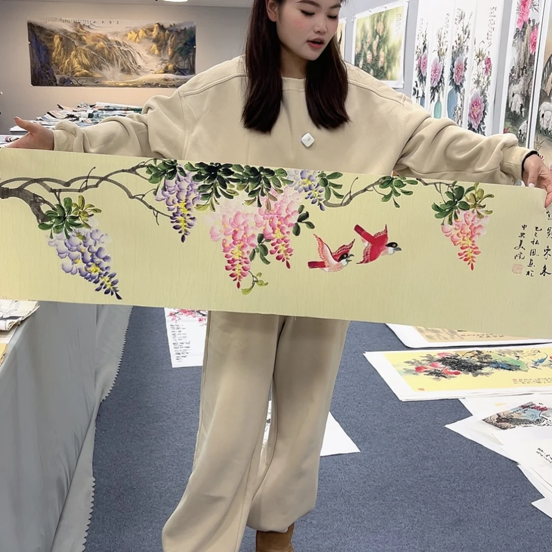 国画纯手绘字画作品