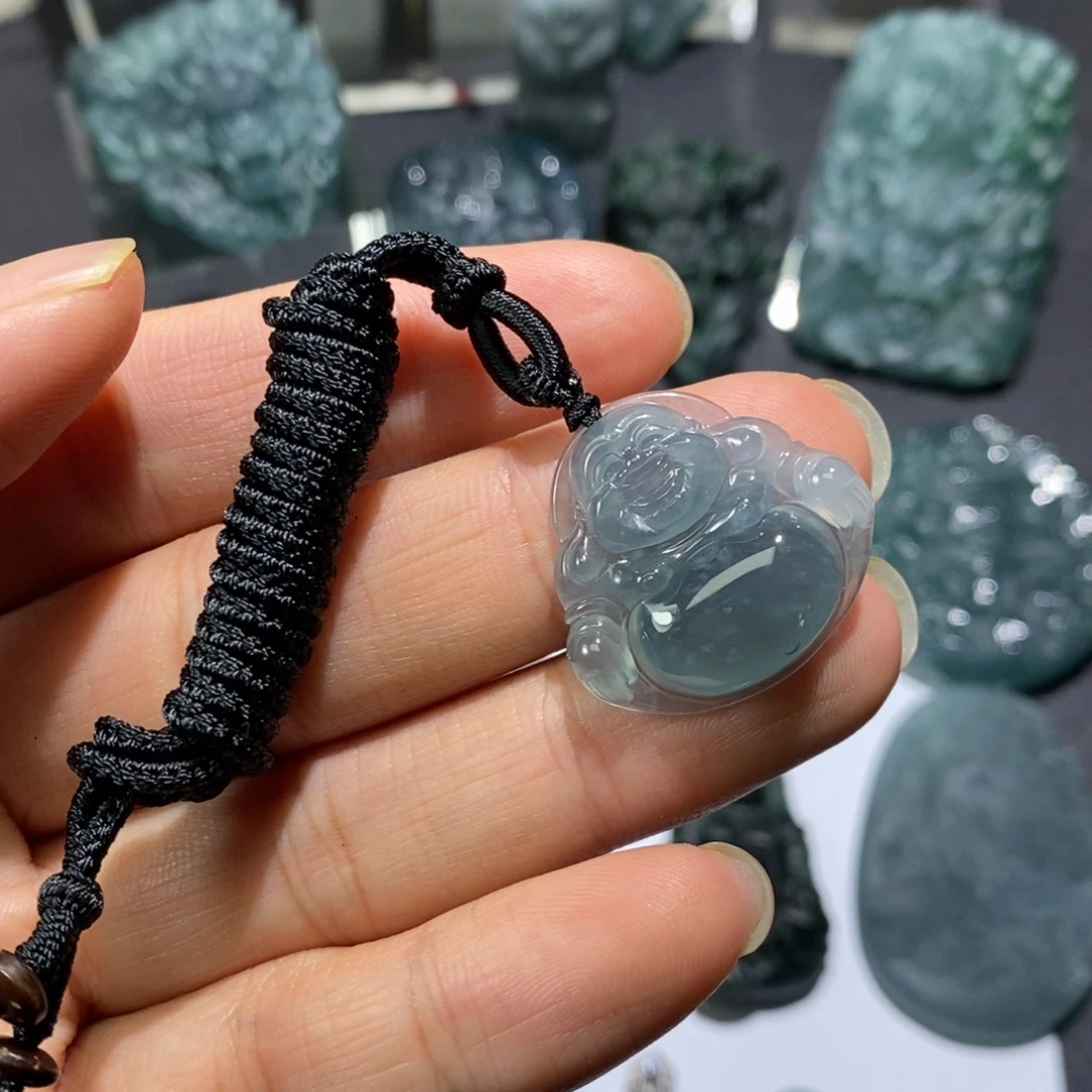定制翡翠未镶嵌佛公