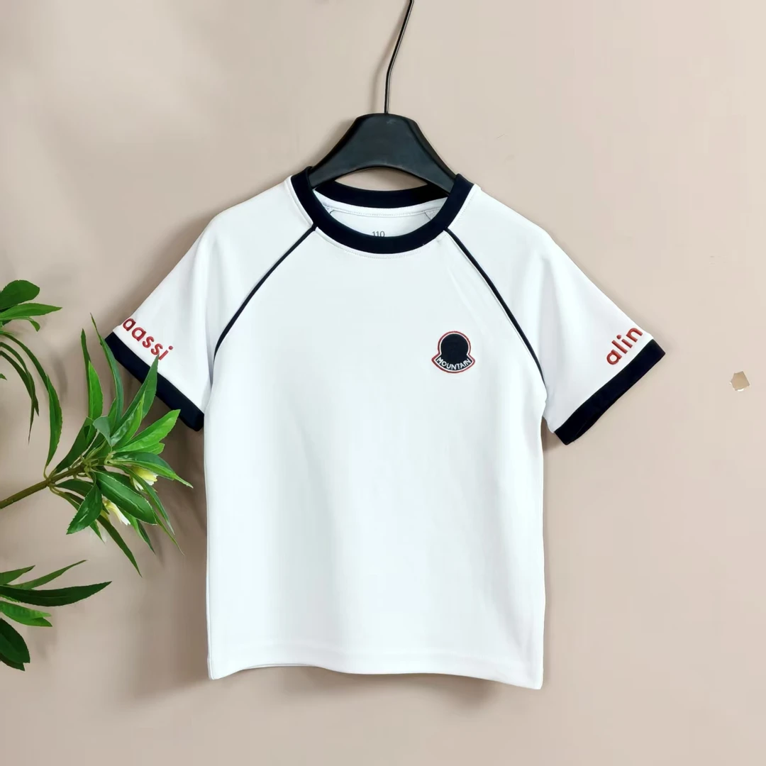 蒙+纯棉经典落肩短袖春夏圆领新品T恤T237