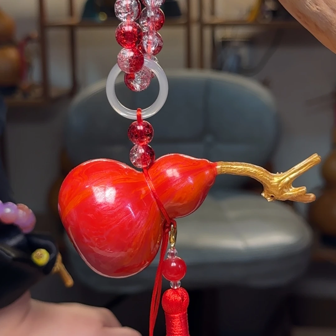 60 天然葫芦手作挂件