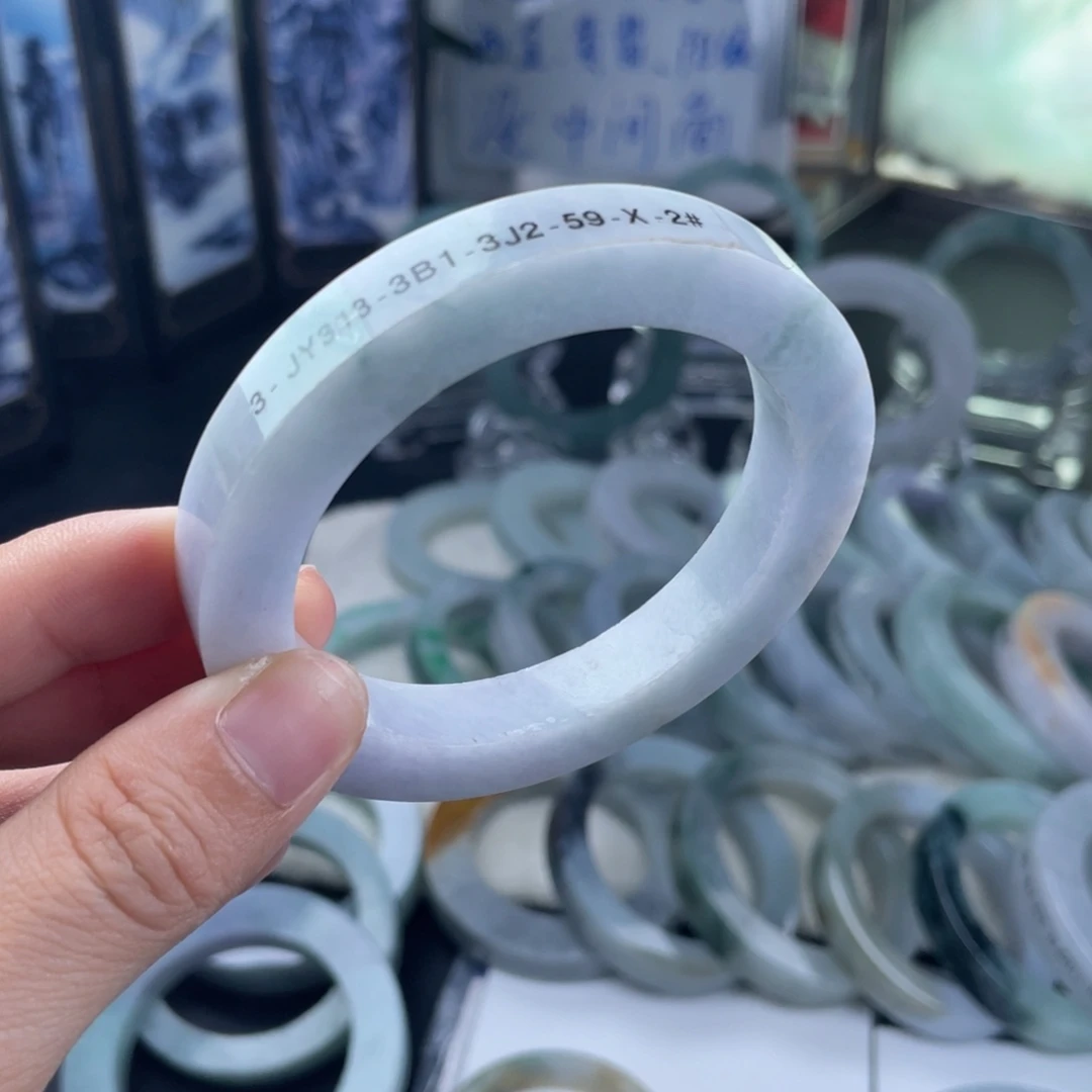 定制翡翠未镶嵌正圈纹裂漏51