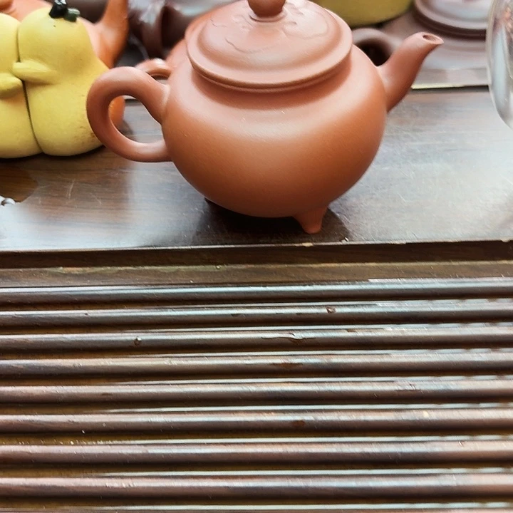 茶壶紫砂大彬三足