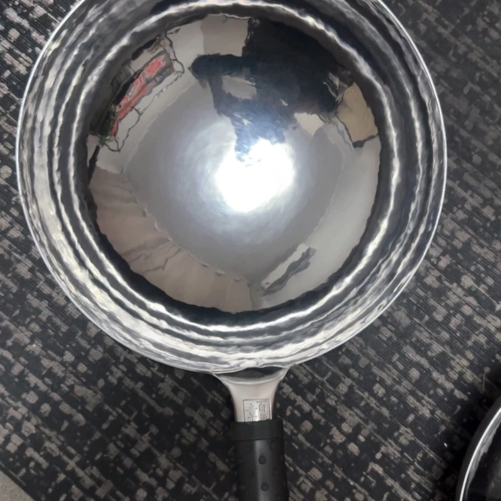 熟铁手工锻打铁锅32