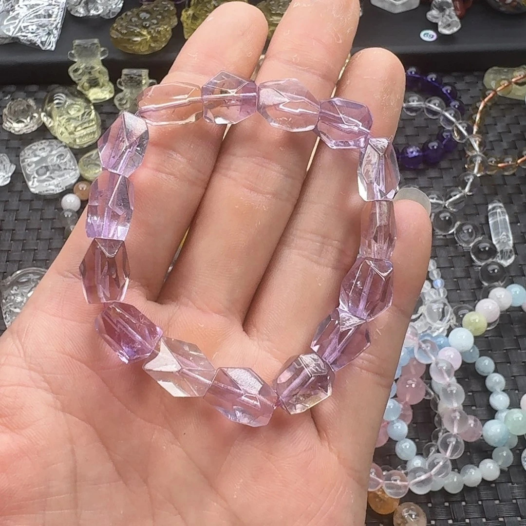 颈饰未镶嵌水晶天然水晶