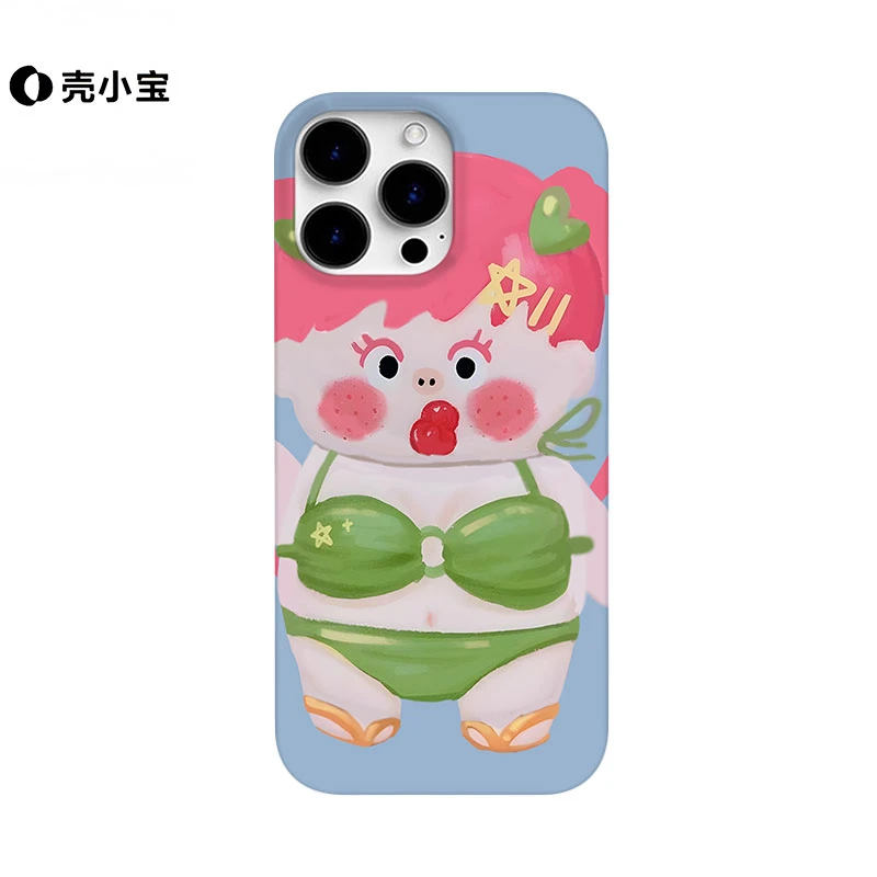 趣味女孩适用苹果16pro手机壳iphone15promax个性14/13小众12/11p