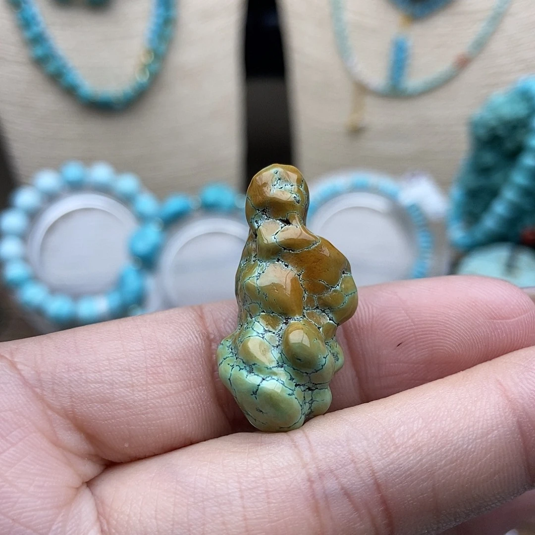 绿松石未镶嵌特色料随行