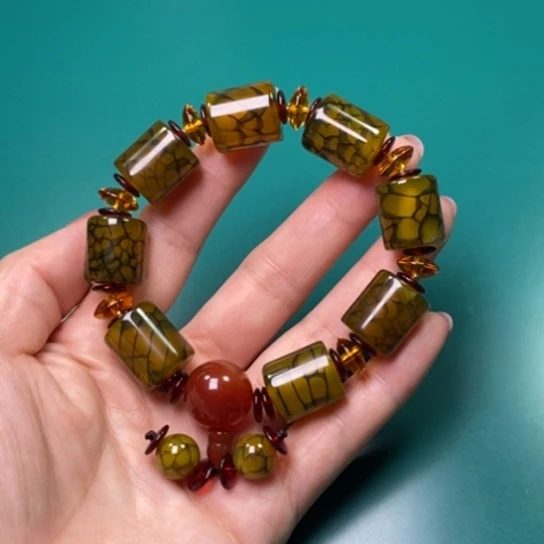 玛瑙/玉髓未镶嵌手链