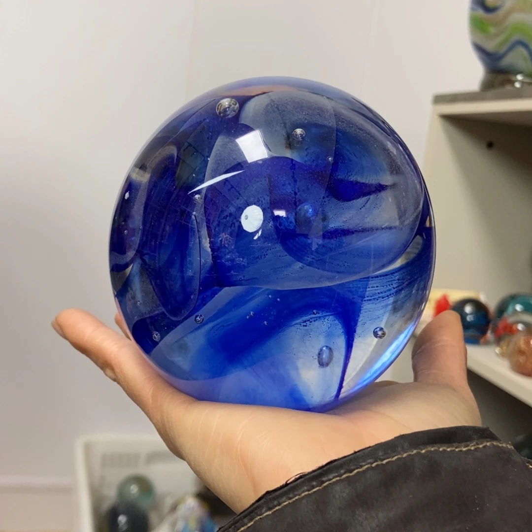 琉璃手工艺品沐*微瑕