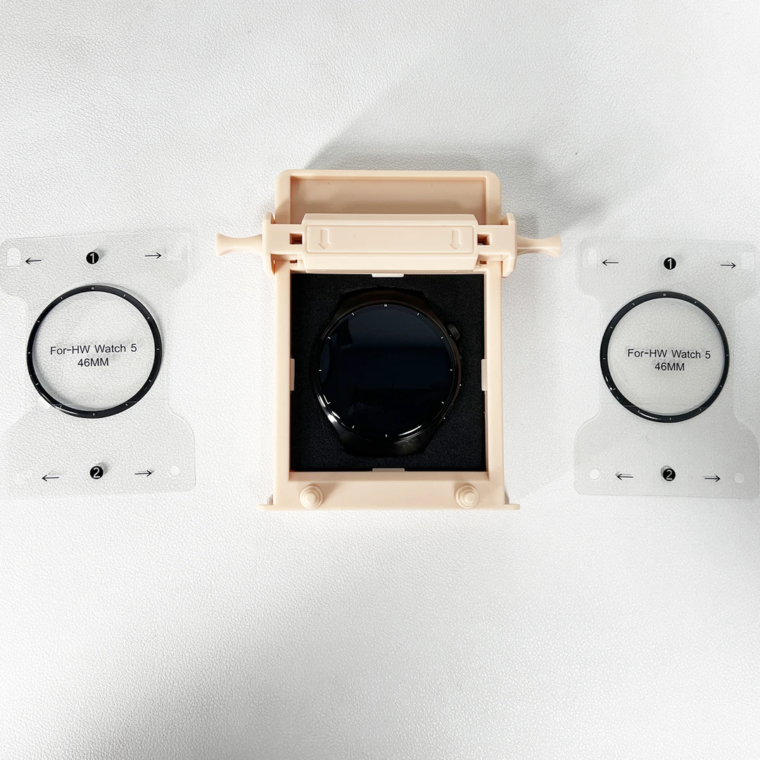 适用于华为watch5 42mm/华为watch5 46mm全覆盖曲面陶瓷膜无尘仓