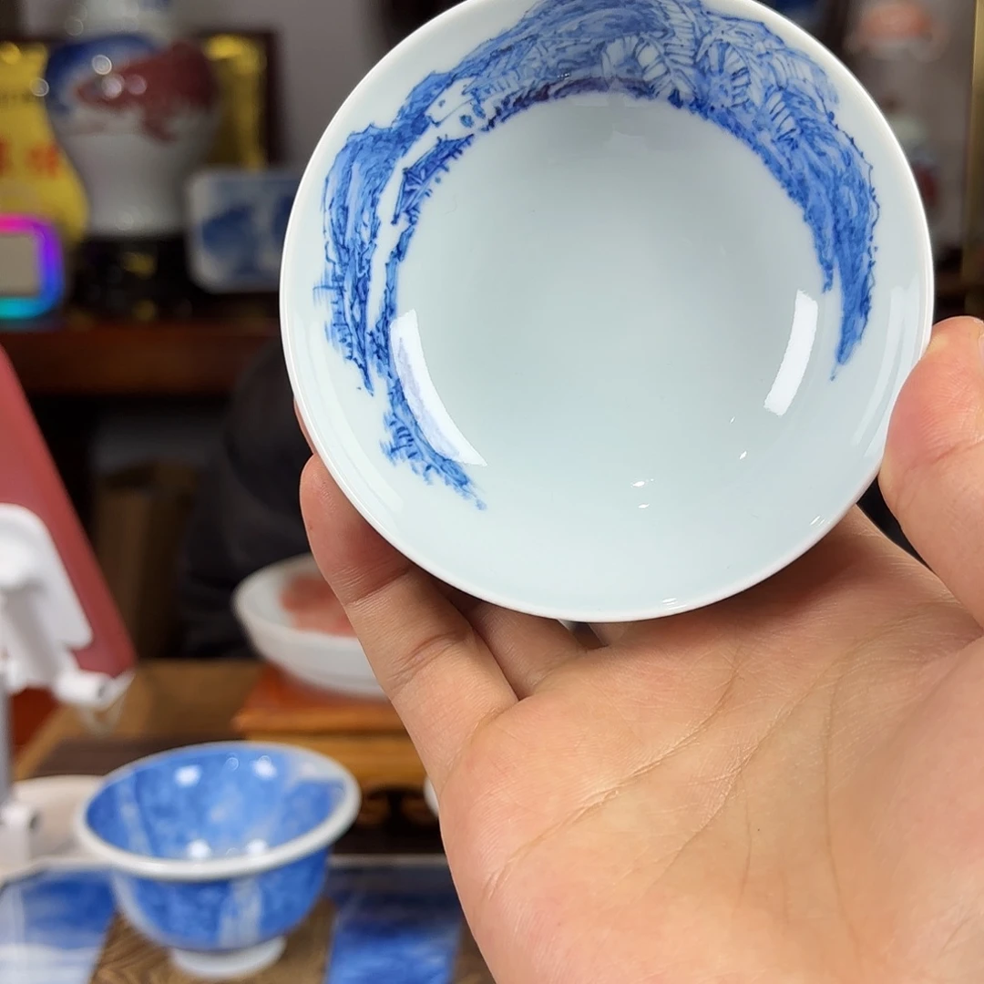 南**影王庆龙老师手绘陶瓷