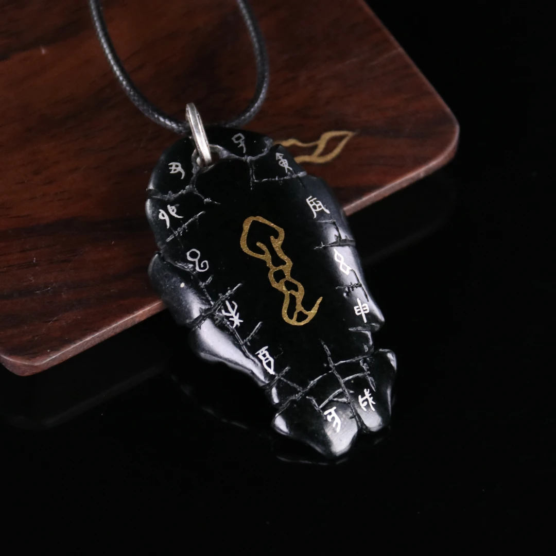 HZ 龟甲形制吊坠  “玄武” 金蛇款式