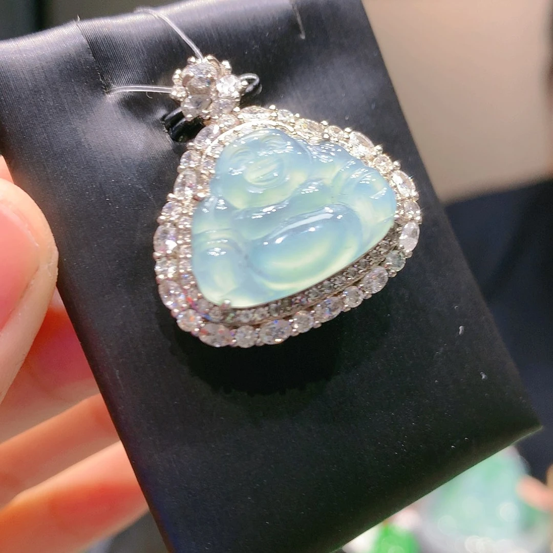 翡翠颈饰未镶嵌3甄选qj