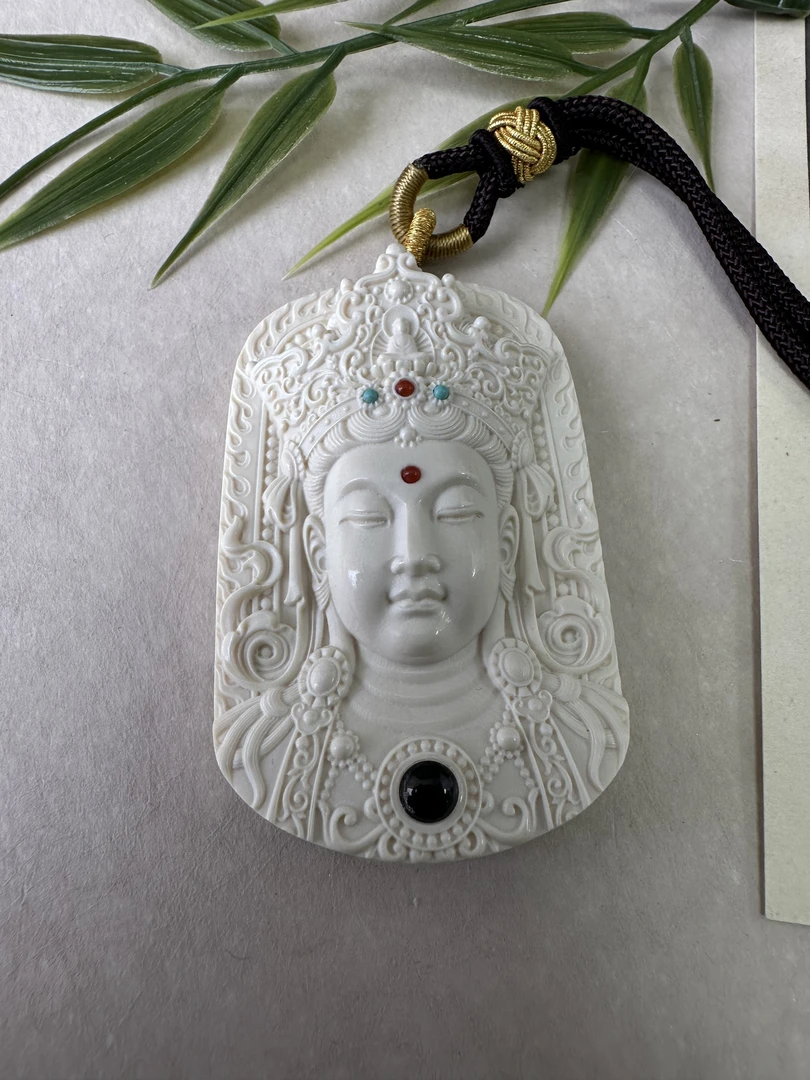 猛犸牙观音吊坠 多样性发一 XY1000251