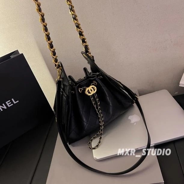 【Jennie派对】25hobo腋下包包高级感时尚小香风菱格链条包托特包