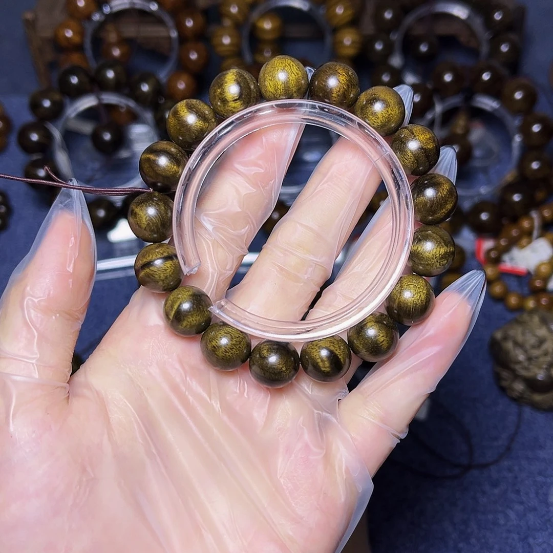 手串/手链楠木（金丝楠）1.2阴沉闪电