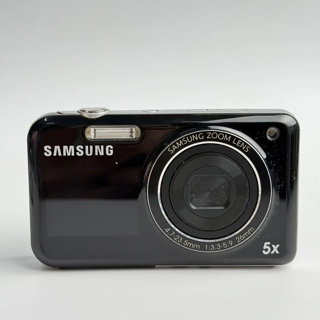 95新 Samsung/三星 pl120黑色1420万像素5倍变焦ccd数码相机