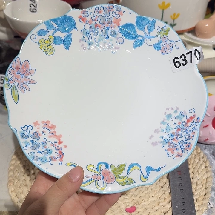 瓷片微瑕陶瓷满15包邮6370