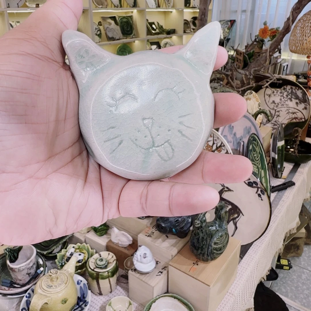 瓷陶瓷器，问主播看品相再下单不退不换