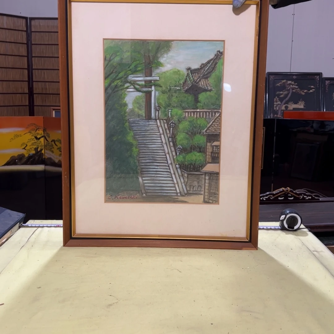 绘画W*7热门火爆屏风框画回流
