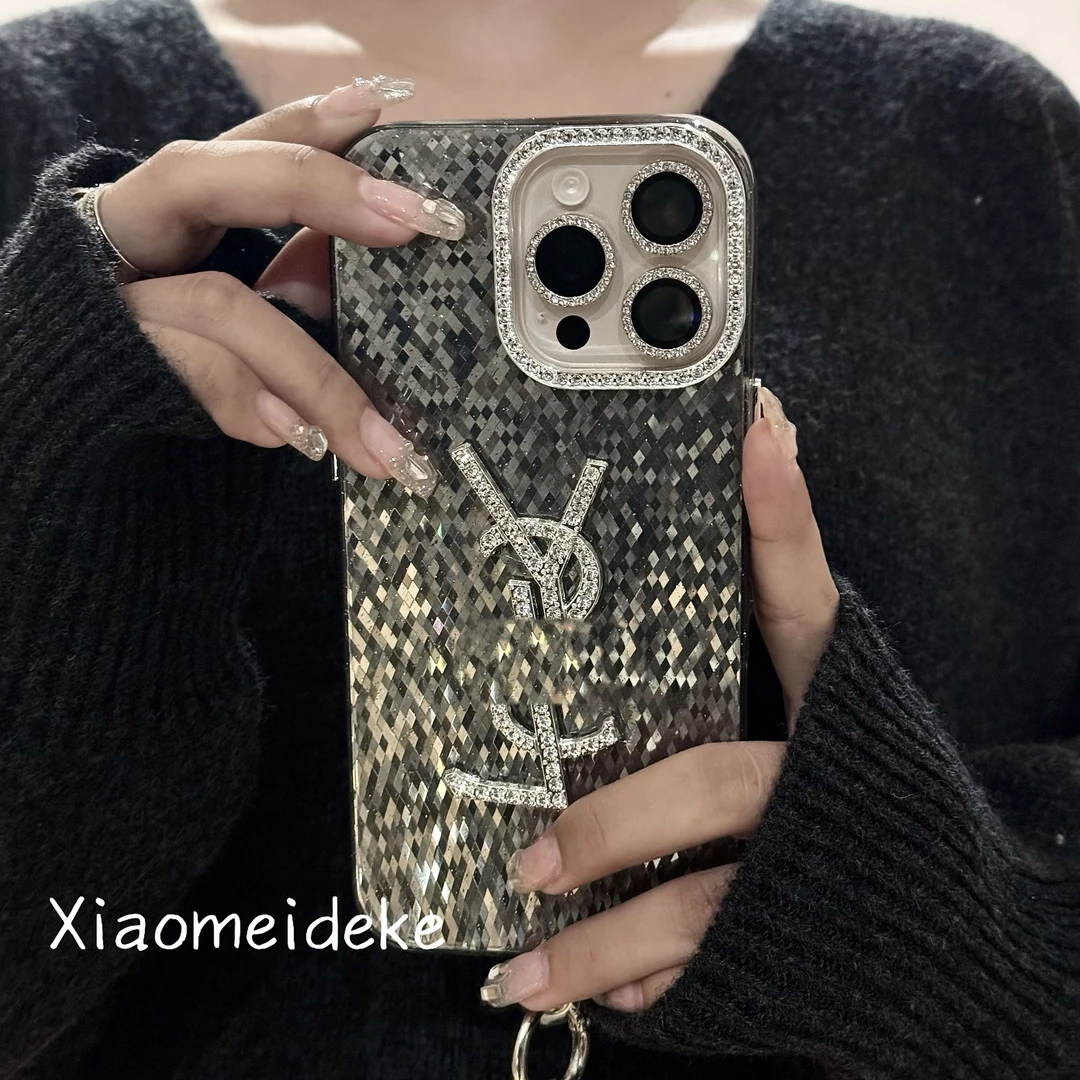闪亮定制适用iphone16pro苹果15Promax手机壳13美人14Plus软12套1