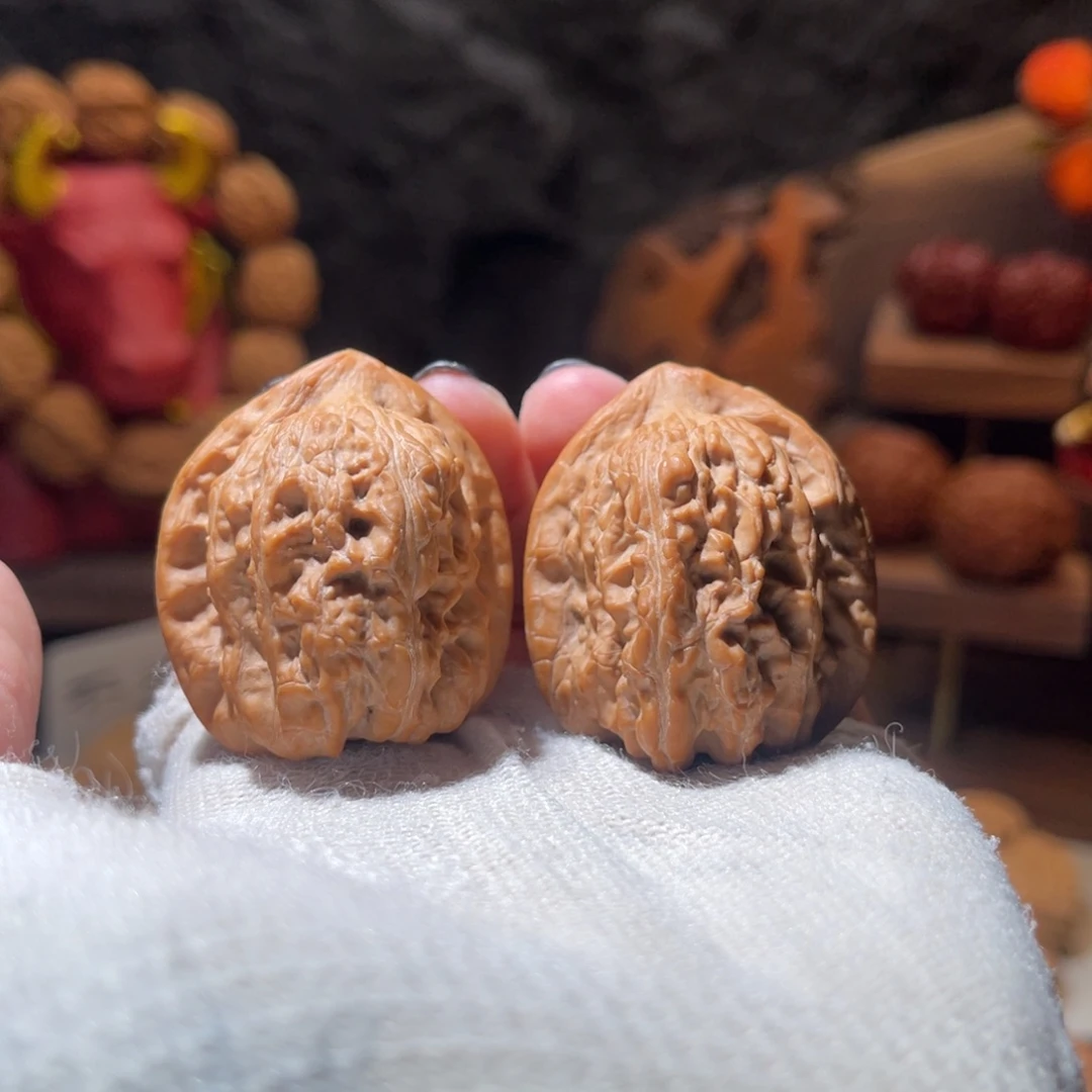 文玩核桃把件34 赤龙有修，不面试