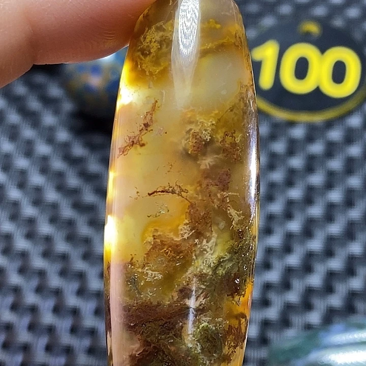荷***莲玛瑙/玉髓未镶嵌颈饰