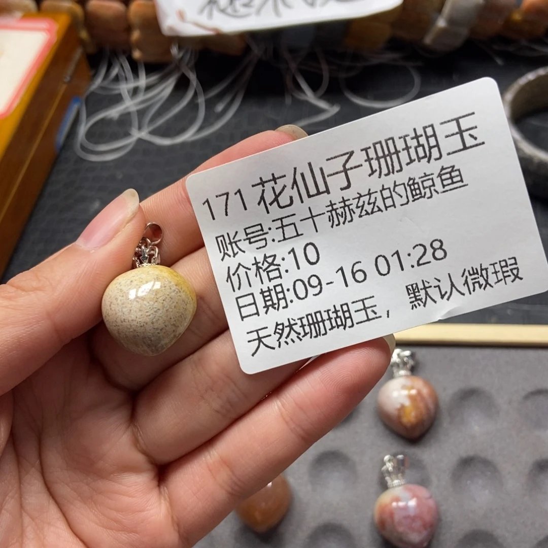五***鱼未镶嵌硅化珊瑚（珊瑚玉）珠宝半成品171