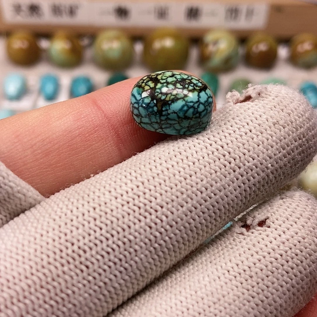 未镶嵌绿松石珠宝半成品