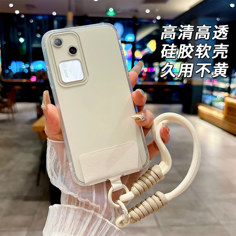 全透明软硅胶vivoS18手机壳V2323A简约大气不发黄防摔全包边精孔