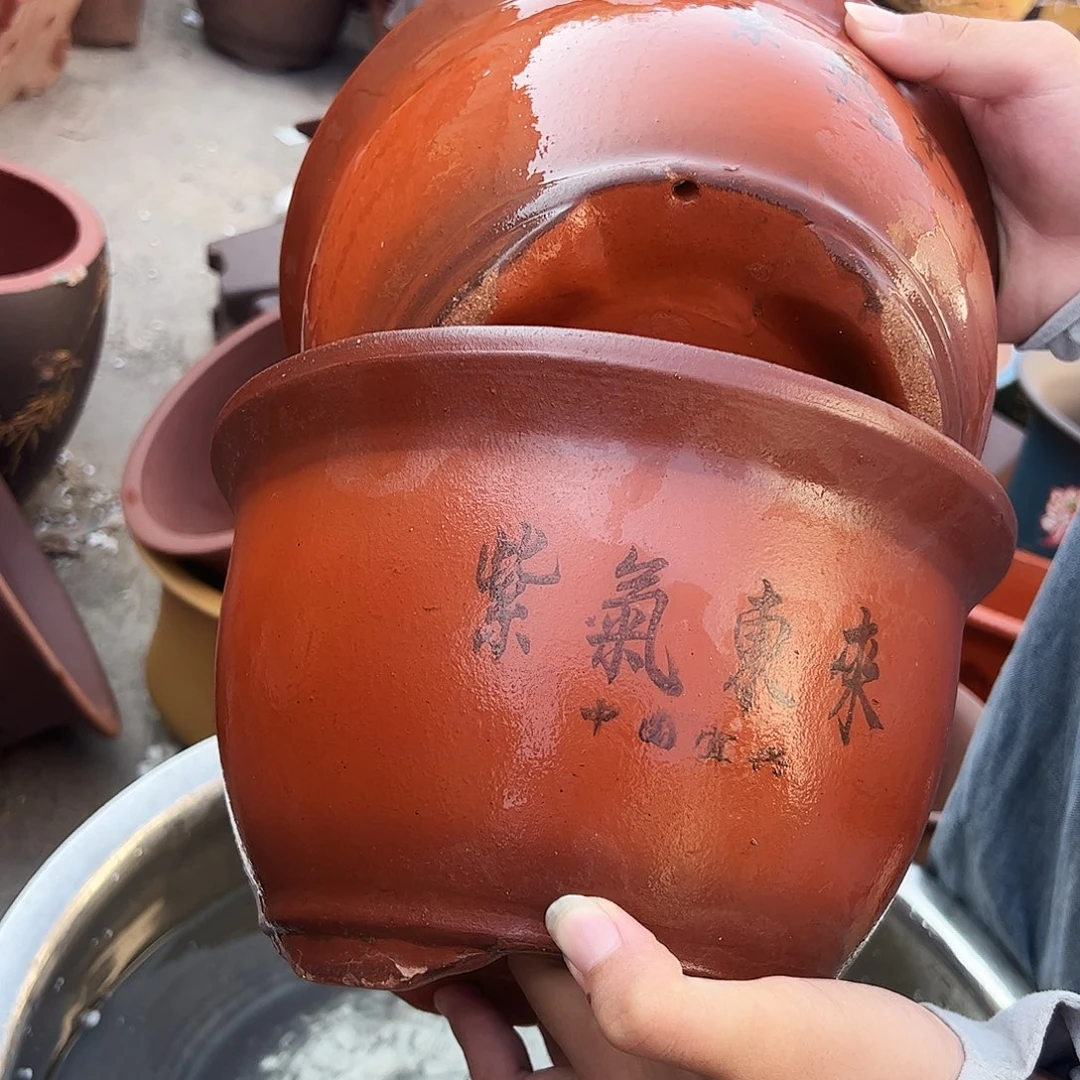 25+25紫气东来花盆花盆花盆