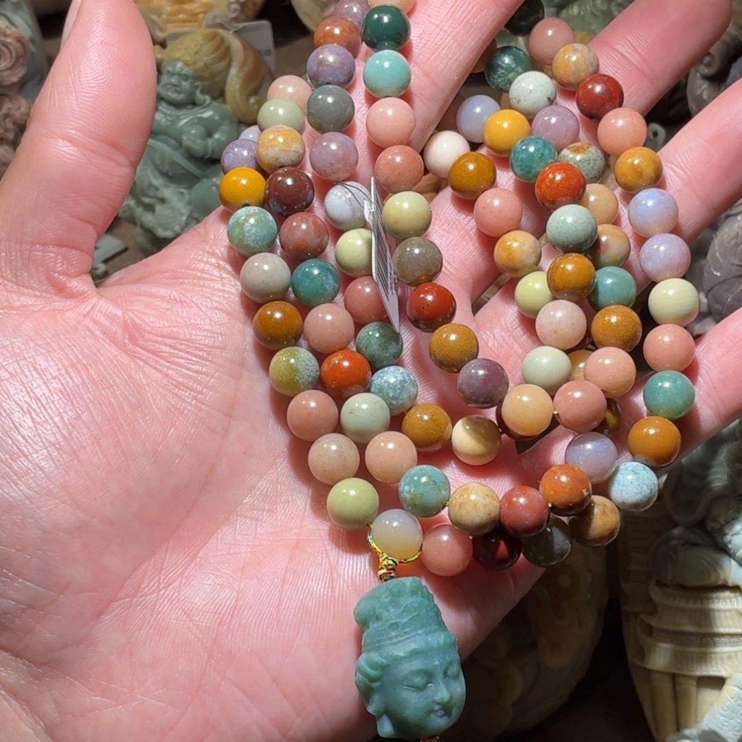 心***熙石英质玉未镶嵌吊坠4