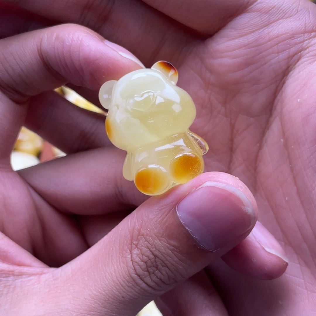 琥珀未镶嵌裸石蜜蜡