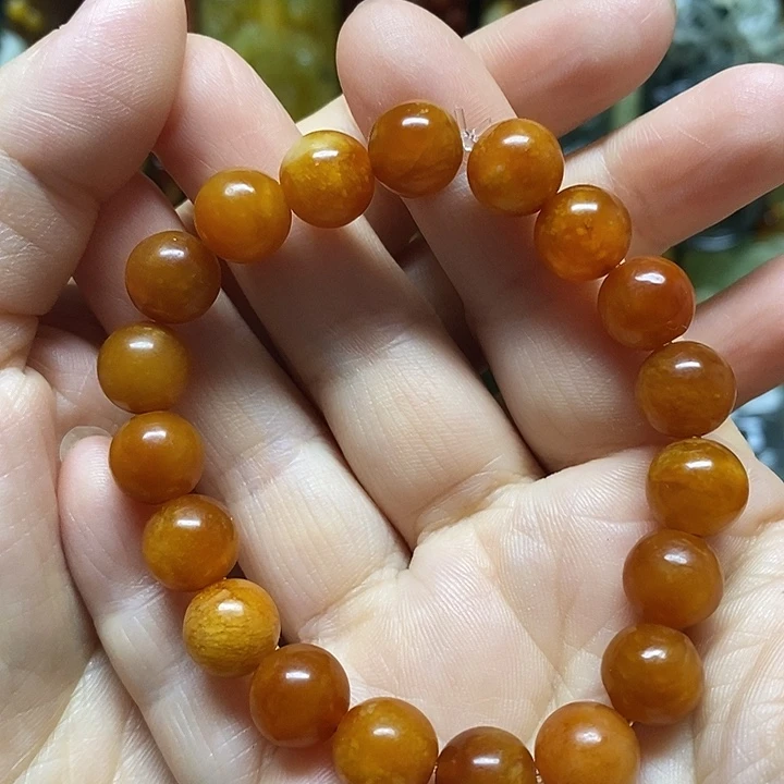 蛇纹石玉未镶嵌手链