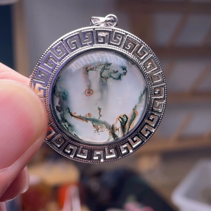 玛瑙/玉髓未镶嵌吊坠(不含链)