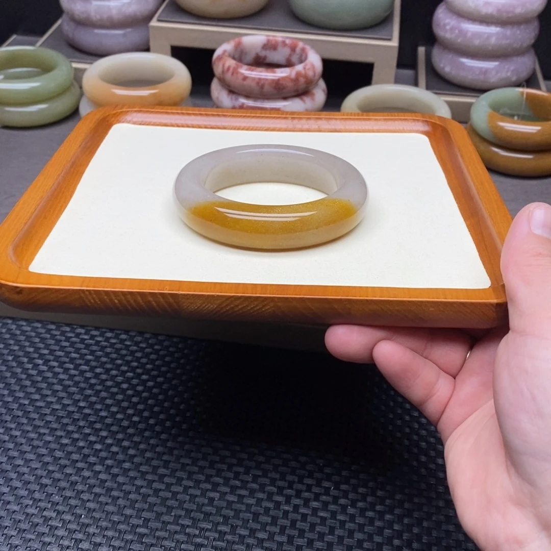 石英质玉（佘太翠）合金手镯